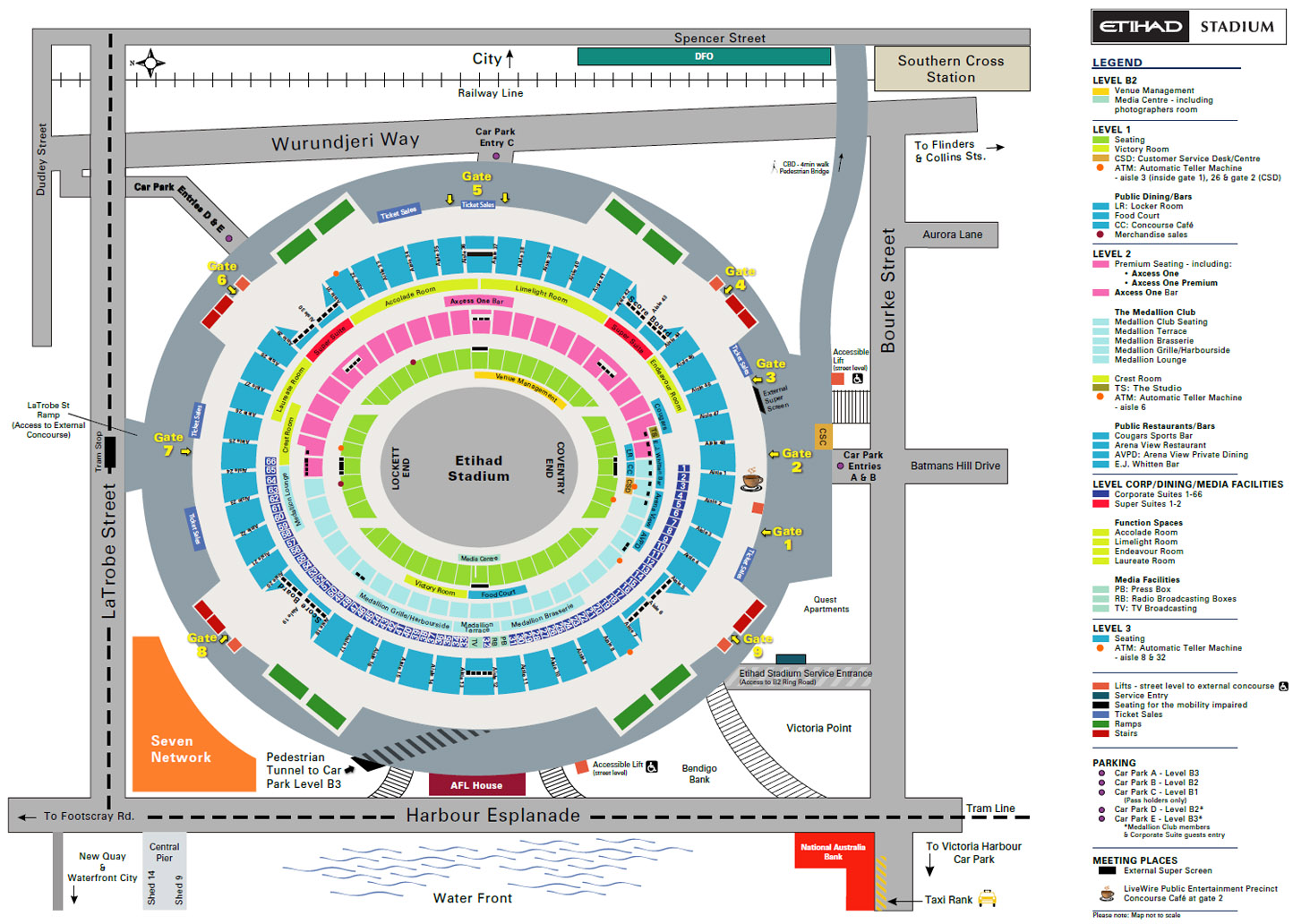 Optus Stadium Map Of Seats